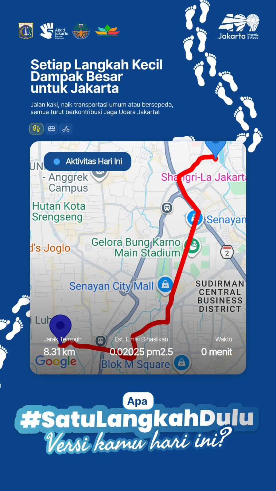 Poster story perjalanan